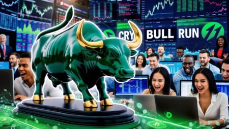 Crypto Bull Run ai img generated by Leonardo ai